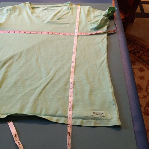 Life Is Good Women's XL Cotton Green Short Sleeve T-Shirt Comfy Cottagec… - Picture 3 of 6